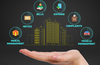 smart building bill management system app